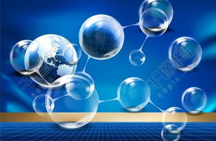 藍色科技底紋背景PSD素材免費獲取與應用指南